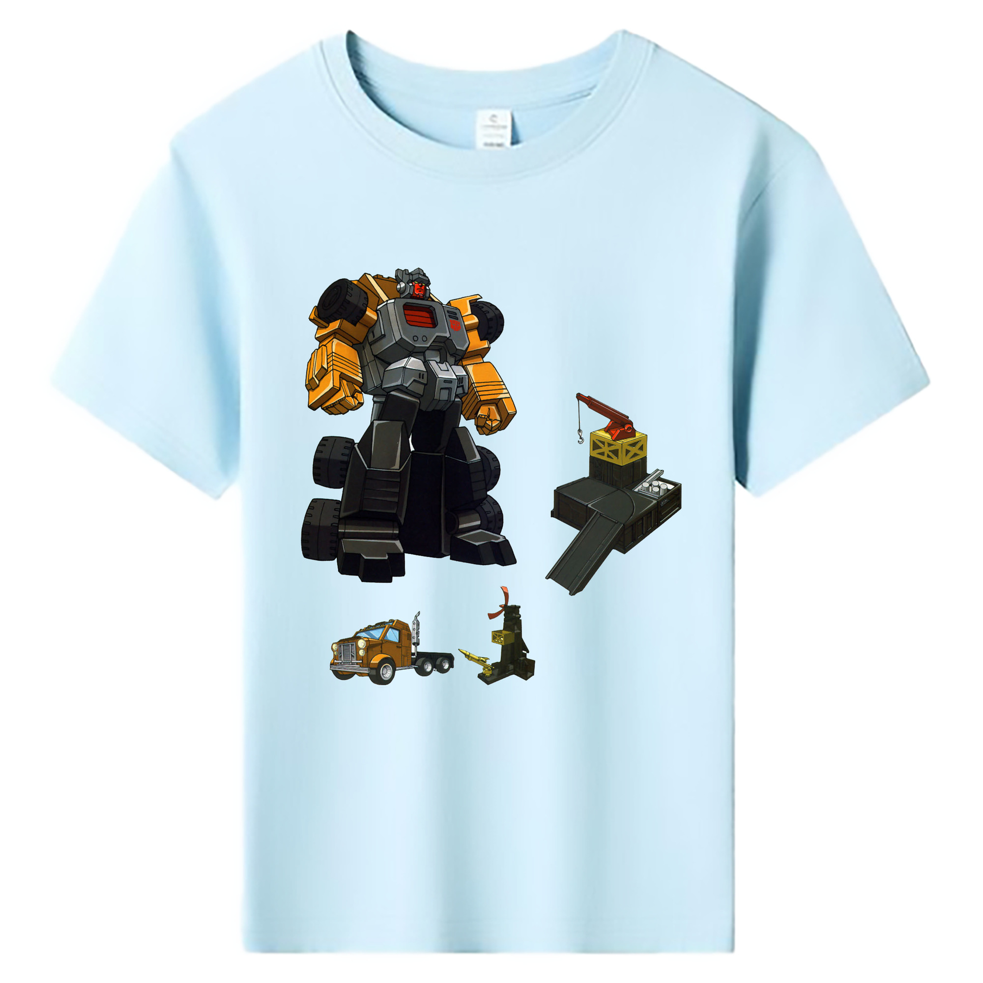 （画像用）  綿100％キッズTシャツ（フロントプリント）